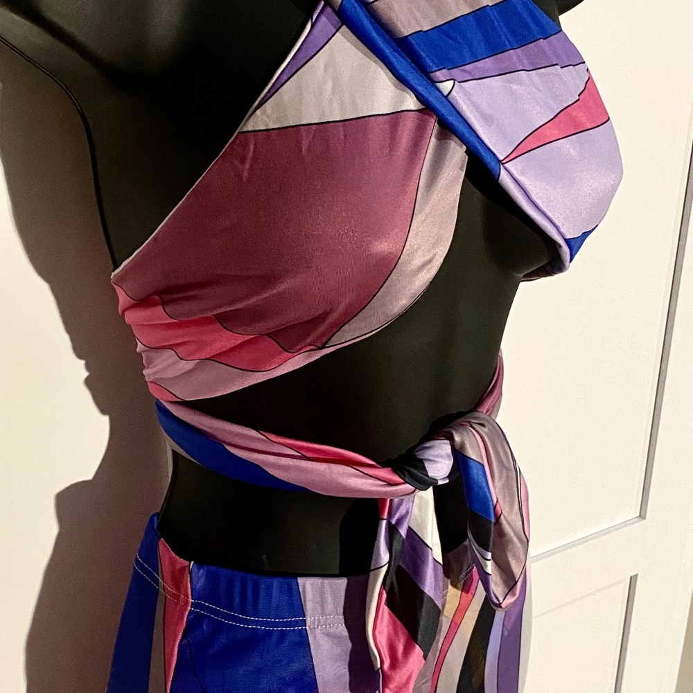 Miss 8 womens medium halter top outfit